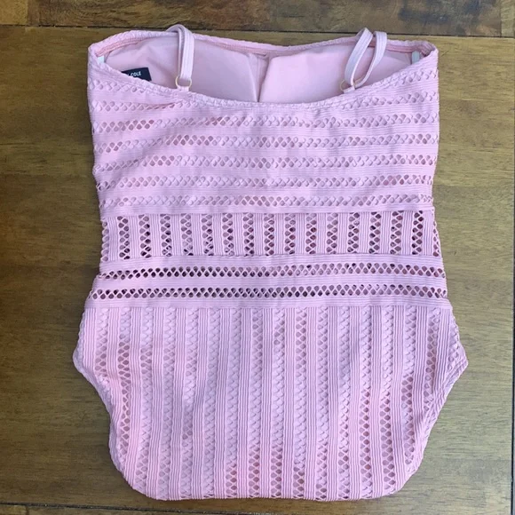 Kenneth Cole New York  high neck one piece Size: L NWOT - Picture 6 of 11